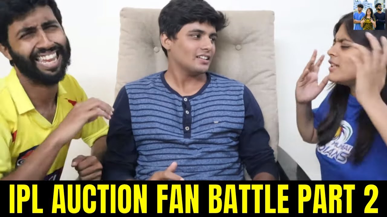 IPL Auction 2020 Comedy 2 - Mumbai Indians and Chennai Super Kings