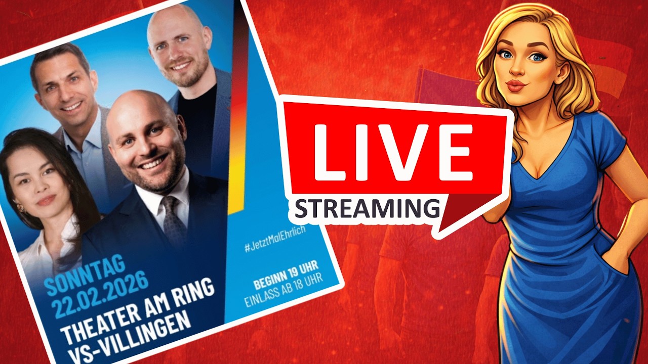 🚨  AfD Wahlkampf 2026 🚨 Frohnmaier LIVE in Villingen 🚨  AfD Baden Württemberg