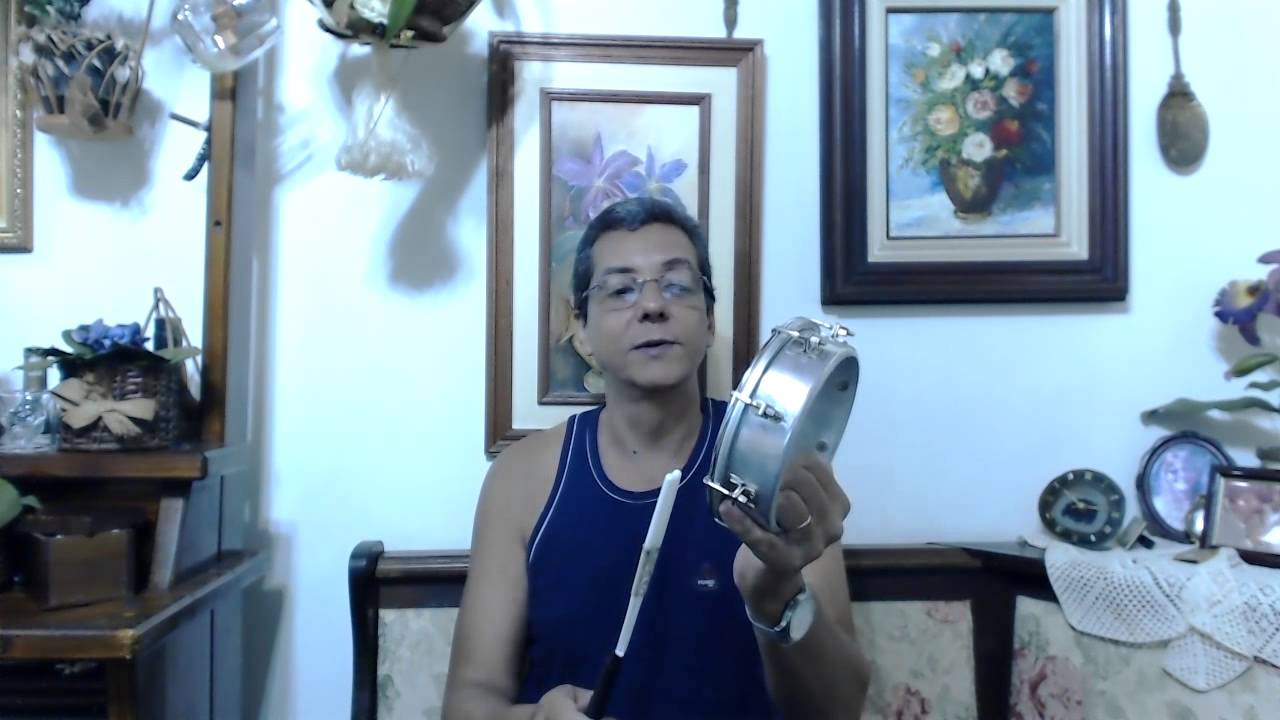 TUTORIAL DE TAMBORIM PARA INICIANTES