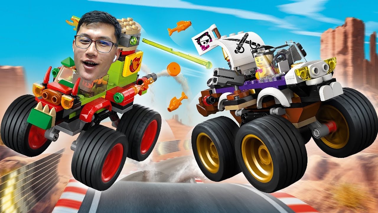 Көлікті құрастырып жарысатын ойын (Lego 2K Drive)