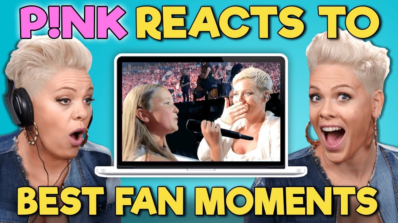 Pink Reacts To Her Career’s Best Fan Moments