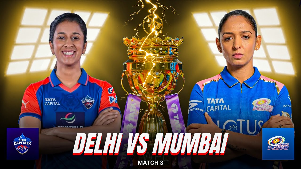 🔴 Dc vs mi match no 3 wpl Live  will mi win or dc will won ? #wpl #Ipl #viralLivestream #cricket