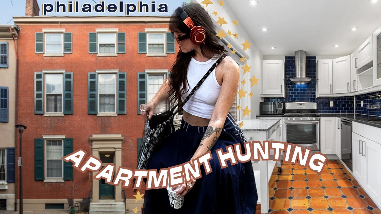 Let's Move To Philly 🏠 apartment hunting in philadelphia, pa + colonial style house tours