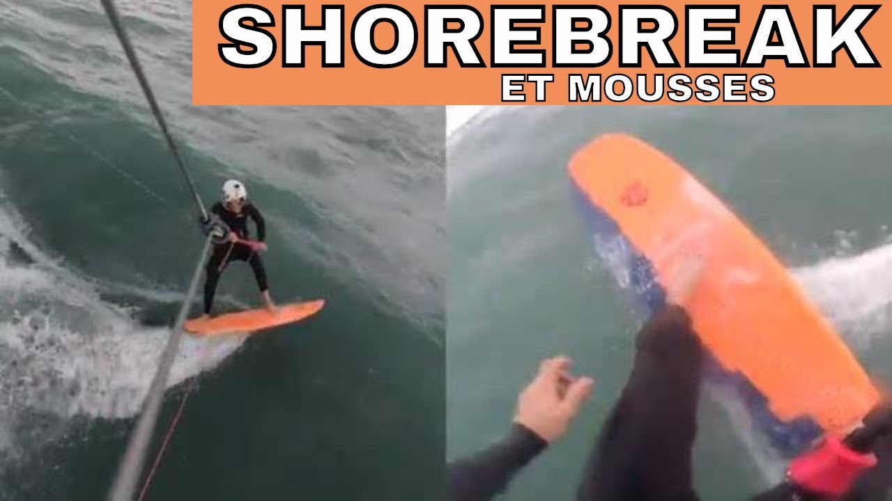 SHOREBREAK et VAGUES/MOUSSES _ Comment les passer facile _ GoPro Kitesurf Vlog _ LAB TV ⭐