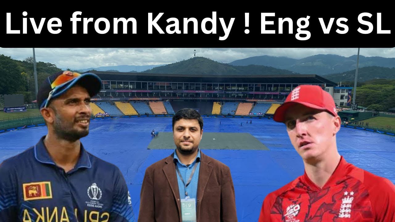 Wash out on the card in SL vs ENG ! Pak matches on threat