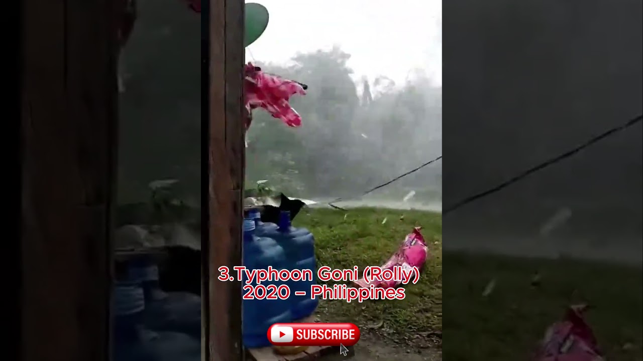 Top 5 Strongest Typhoons in History (2010&ndash;2024) 🌪️ | Most Powerful Storms Ever Recorded