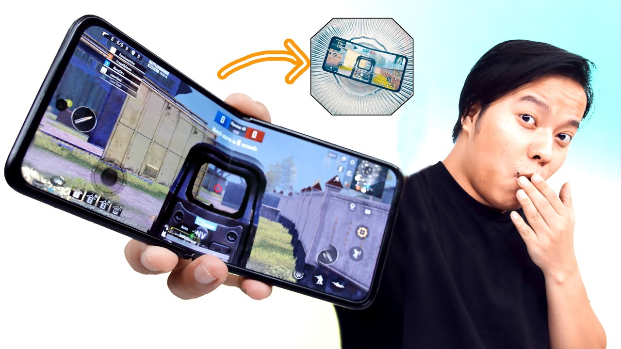 I Tried Flippable BGMI Gaming Experience with Fastest Phone ! * Samsung Z Flip 3 *