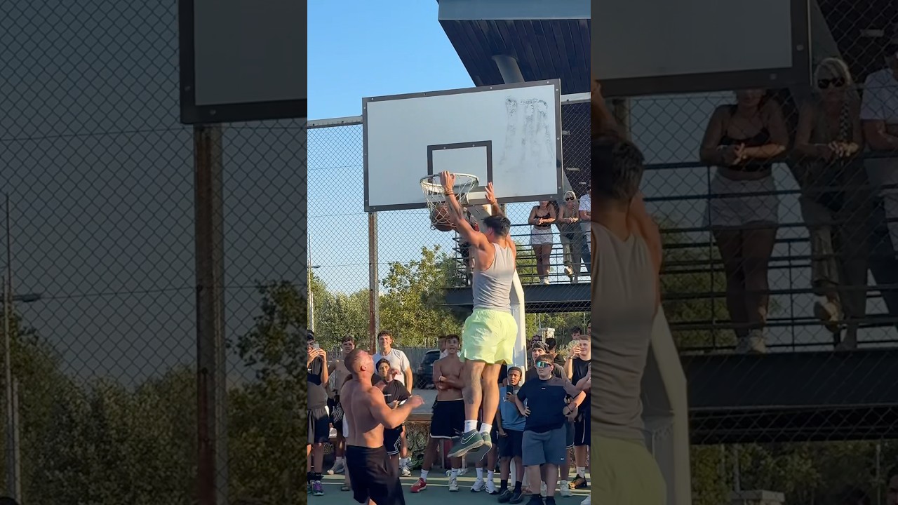 1Vs1 dunk with MK