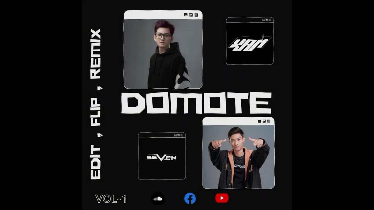DOMOTE VOL-1.  -XAM / SEVEN-7 (EDIT FLIP REMIX)