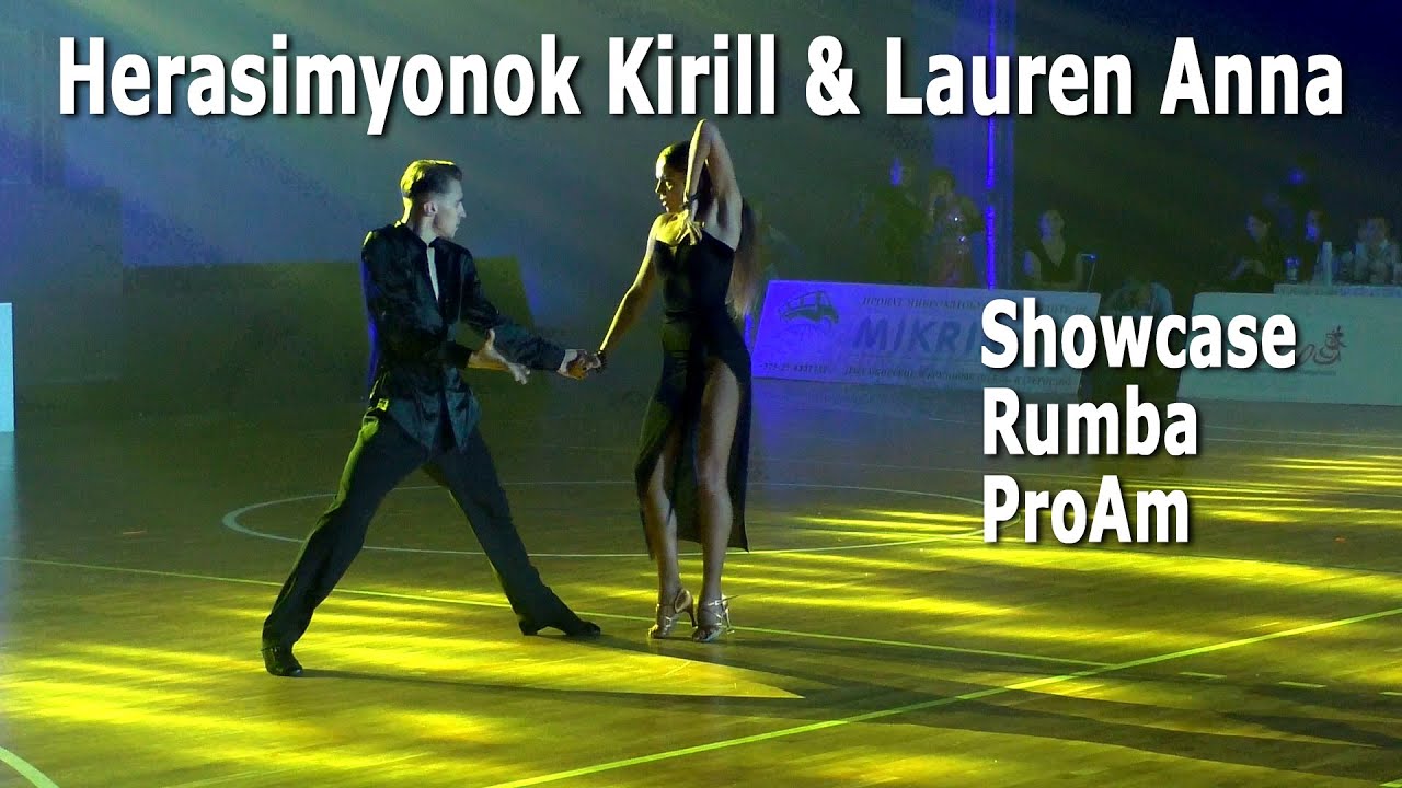 Showcase #Rumba (#ProAm):  Herasimyonok Kirill & Lauren Anna (03.10.2021) Ballroom Dancing