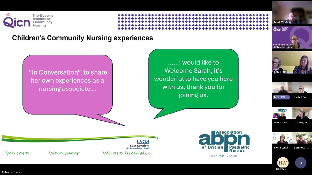Growing the children’s nursing workforce