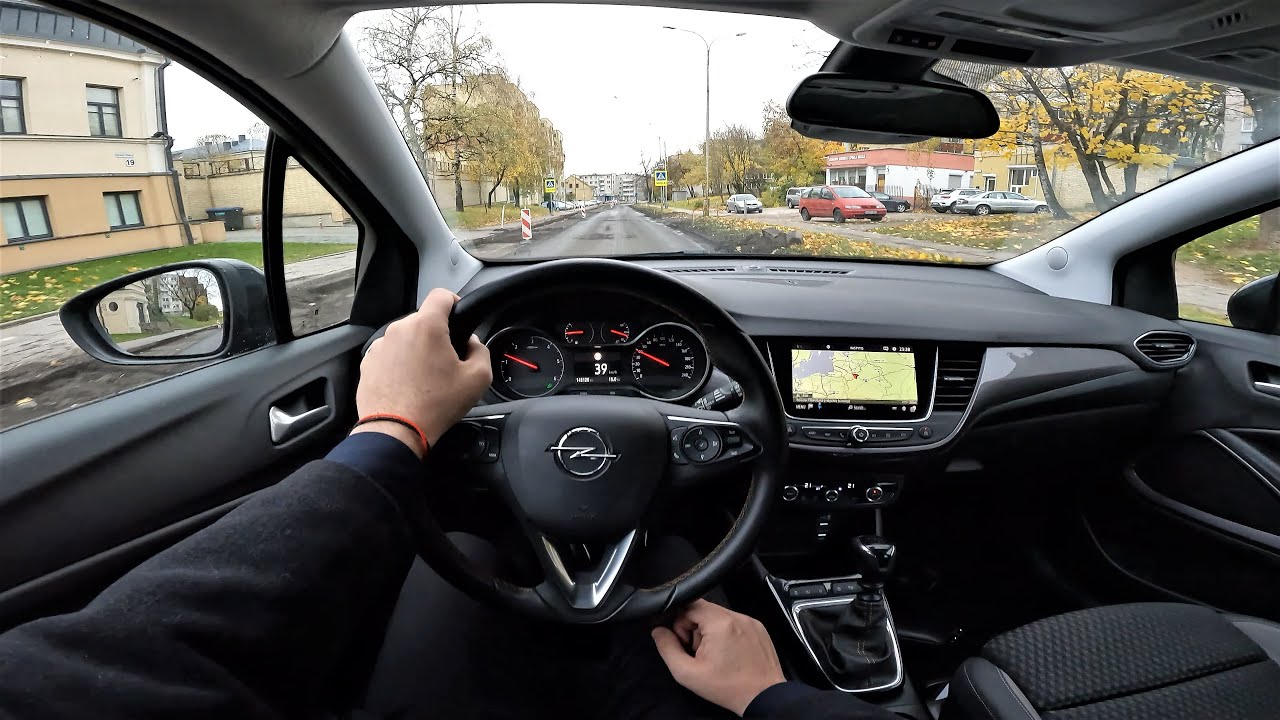 2018 Opel Crossland X [Innovation] 1.6l 120HP - POV Test Drive 🎧 Binaural / Stereo audio