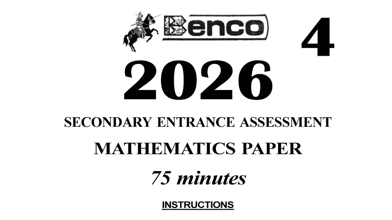 BENCO 2026 TEST 4 SECTION 1