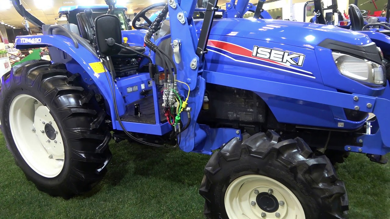 The new japanese ISEKI tractors