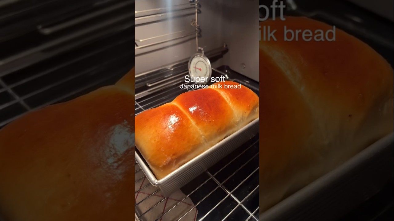 How to Make Fluffy Japanese Milk Bread | Hokkaido Shokupan Recipe That MELTS in Your Mouth! #food