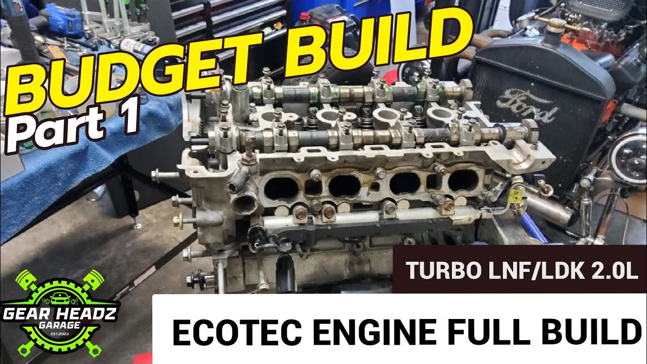 Бюджетная сборка GM Ecotec 2.0 LNF! Переделка турбированного двигателя DF Kit Car Ecotec