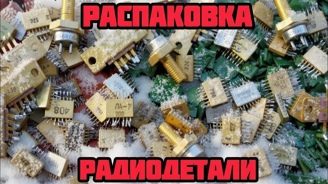 РАСПАКОВКА И ОБЗОР РАЗЛИЧНЫХ РАДИОДЕТАЛЕЙ И ПЛАТ ОТ ЗРИТЕЛЕЙ КАНАЛА. ПЕРЕБОРКА-ОБУЧАЛКА. РАДИОХЛАМ.