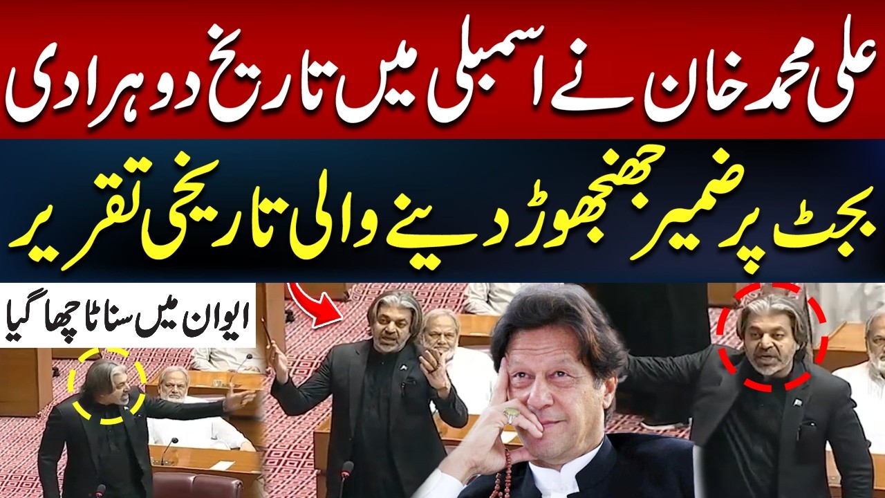 Ali Muhammad Khan's Historic Budget Speech Leaves National Assembly Silent | Powerful Address |Viral