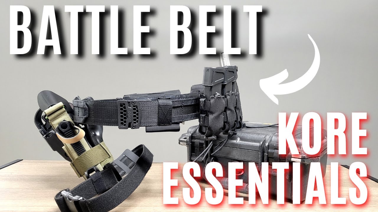 Kore Essentials Battle Belt | The Tactical Rabbi