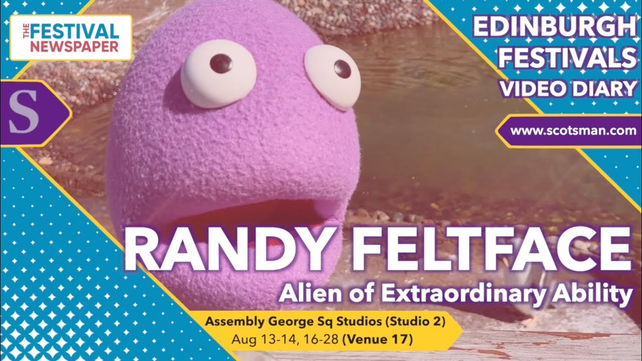 Ed Fringe 22: Randy Feltface visits Edinburgh Zoo