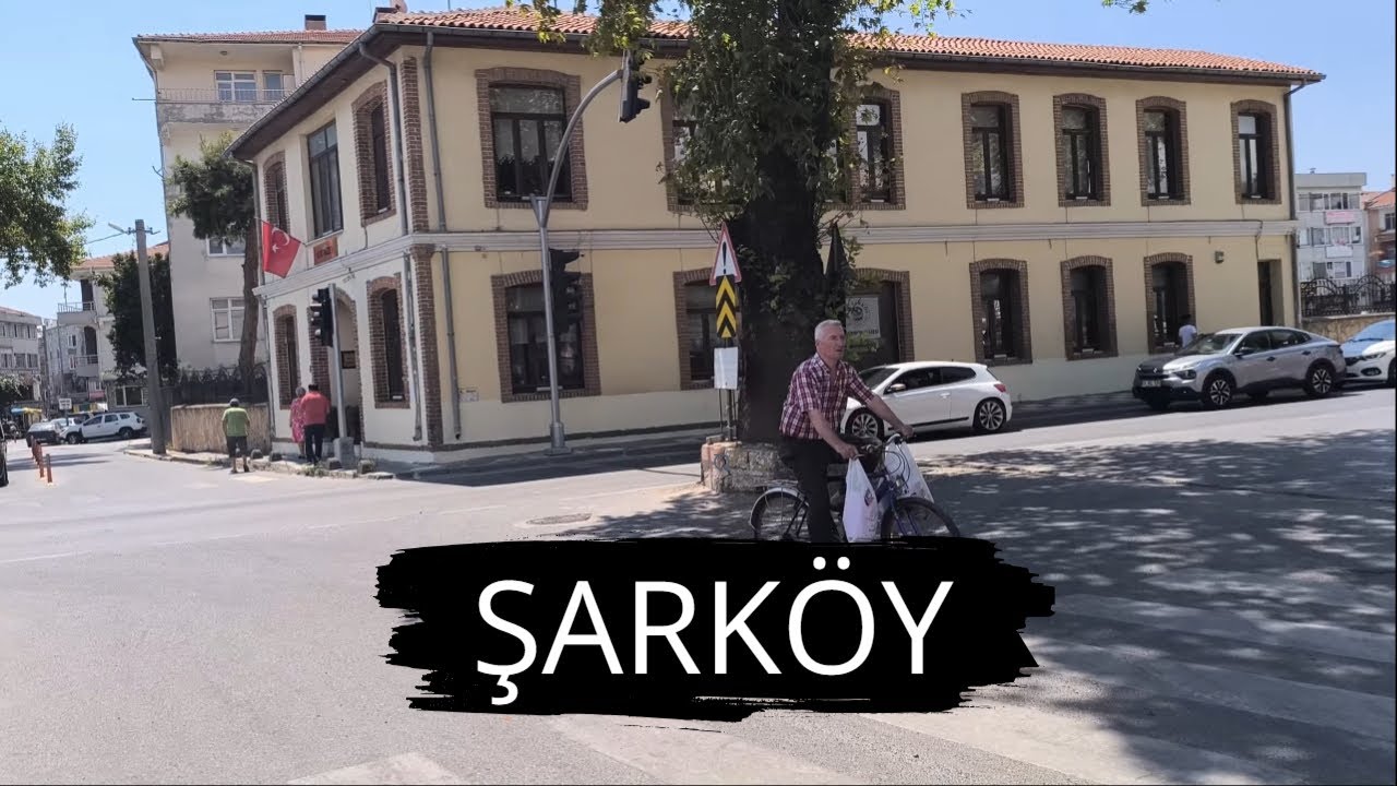 ŞARKÖY MERKEZDEN HASTANEYE KADAR ŞARKÖY TURUMUZ AĞUSTOS 2025  = 2402 =