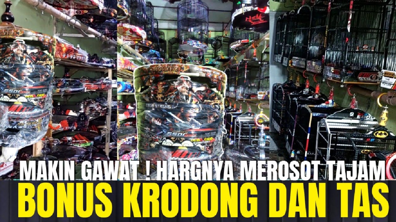 MAKIN GAWAT ! HARGA ANEKA SANGKAR EBOD JAYA ORIQ JAYA DAN ACCESORIES DI KIOS INI MAKIN MEROSOT TAJAM