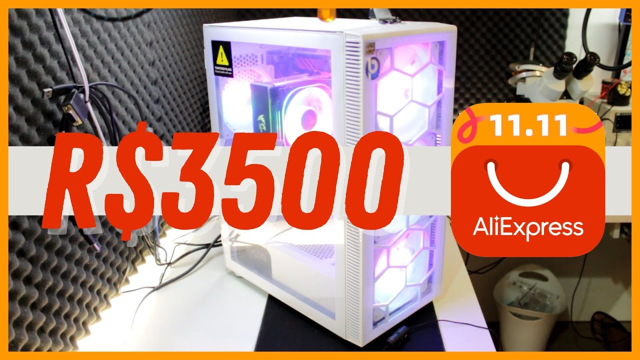 PC GAMER DO ALIXPRESS DE 3500 REAIS DO INSCRITO AQUI DO CANAL