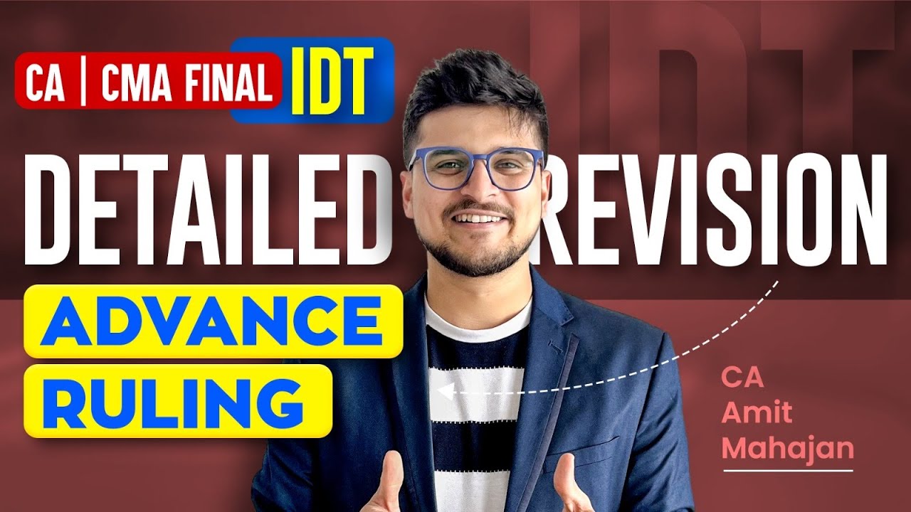Advance Ruling | Final | CA Amit Mahajan
