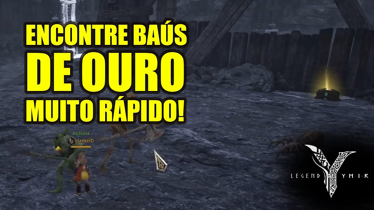 Como ENCONTRAR o BAÚ DE OURO em MINUTOS! | Legend of Ymir