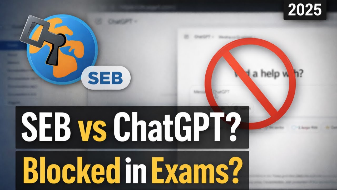 How to cheat on Safe Exam Browser (SEB) 2025 with ChatGPT