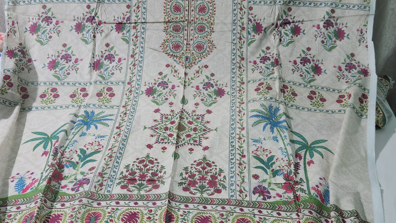 No.9639946208 Original Mausummery Pakistani Lawn Collection 👌! Pure Lawn Cotton Suit! Eid Collection