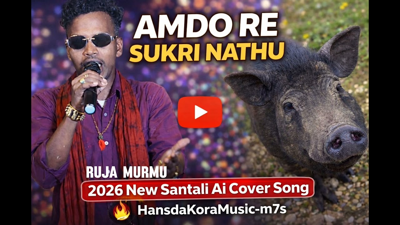 Amdo Re Sukri Nathu || New Santail Ai Cover Song 2025+2026 Ai Cover Song Ruja Murmu 