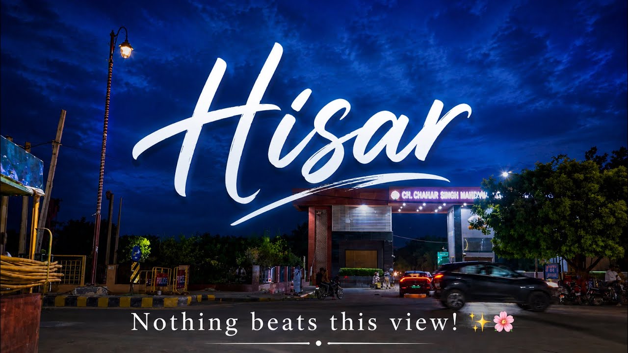 Perfect Weather, Perfect Ride in Hisar! ⛈️😍
