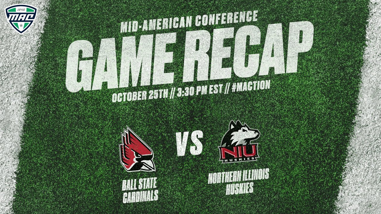 Condensed Game: Northern Illinois 21, Ball State 7 | 10.25.25