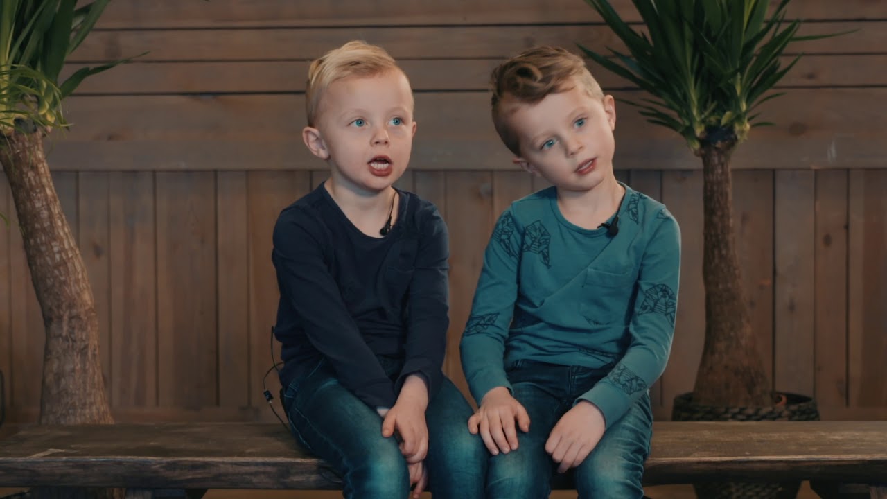 Sp&oslash;kelseshuset i Dyreparken - barn funderer p&aring; hva det finnes mye av i &aring;rets nyhet