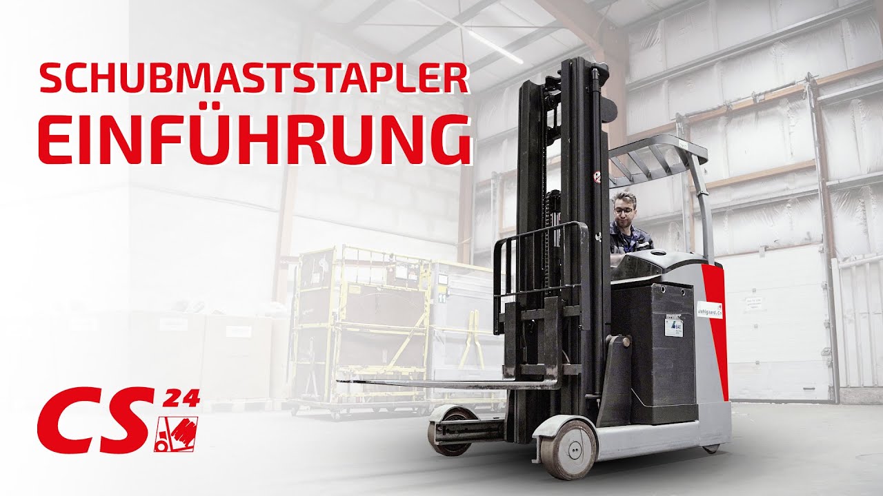 Schubmaststapler | Einführung & Beratung