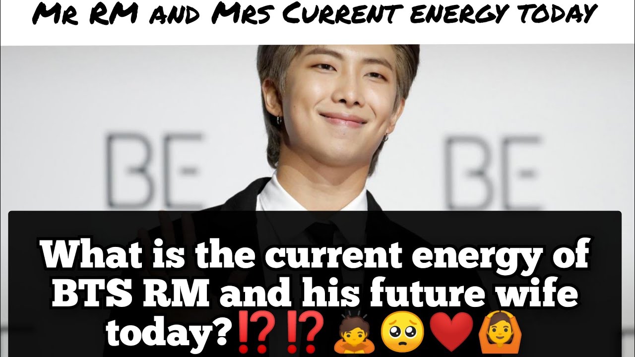 ||What's the CURRENT Energy of BTS RM and his Future Wife Today?||❤️#bts #rm #current energy #mrs 🙇