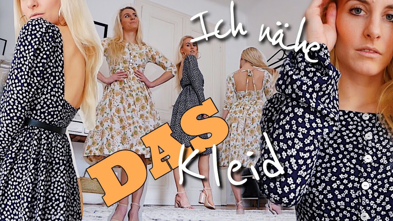 Ihr habt es euch gewünscht ➡️ Ich nähe für euch DAS KLEID!😏👗 inkl. Schnittmusterkonstruktion