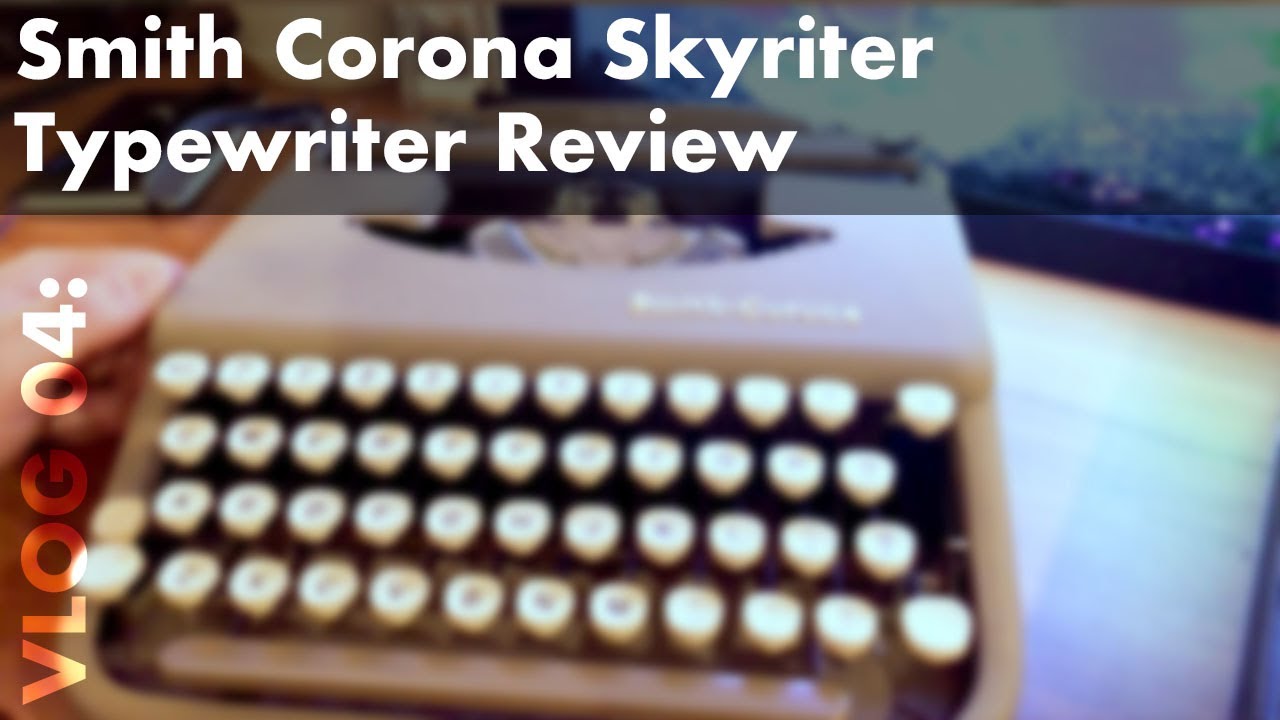 Smith Corona Skyriter Typewriter Review