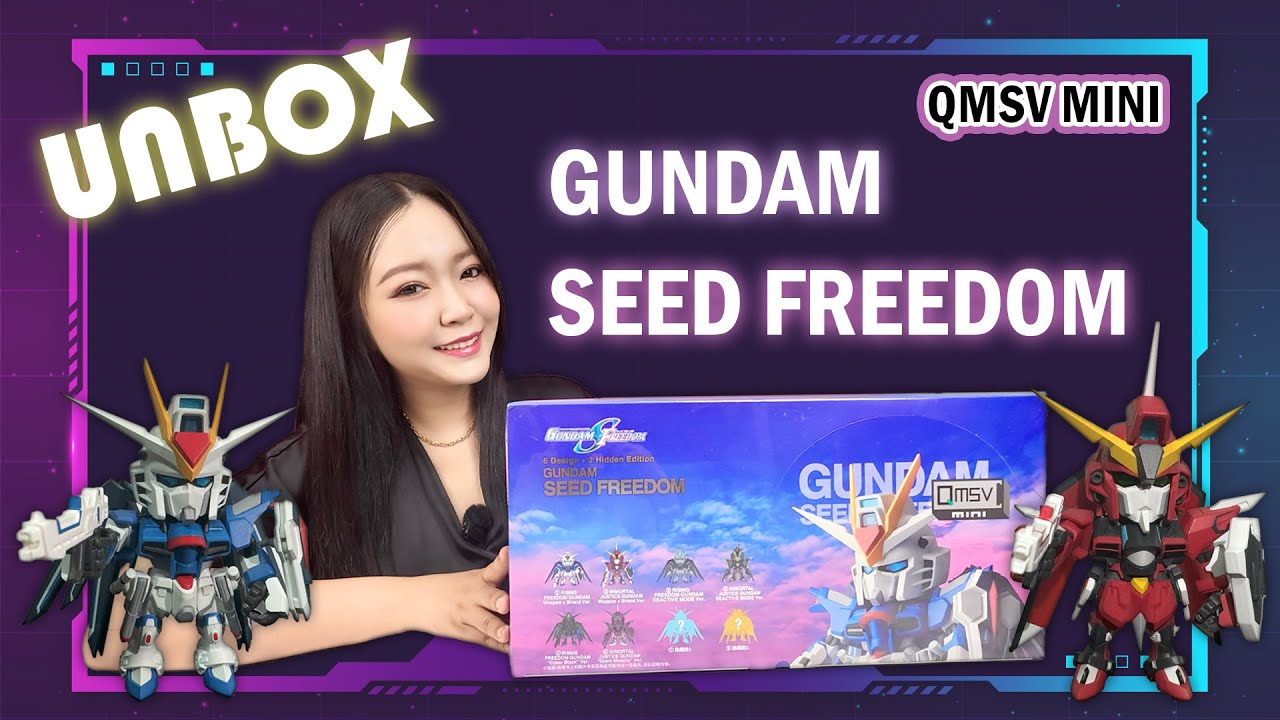 Unbox!! Qmsv Mini Gundam Seed Freedom