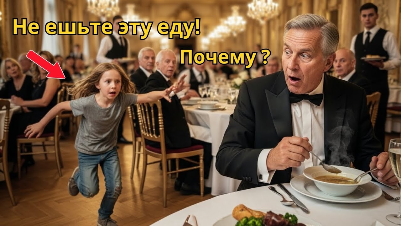 «Не трогай эту тарелку супа!» — Миллиардер остолбенел от слов нищей девочки