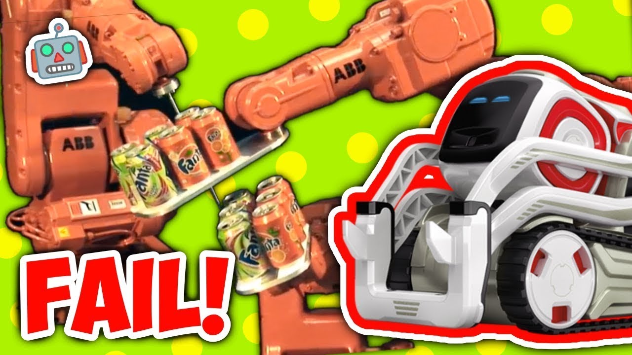 Cozmo Reacts to Funny Robot Fails
