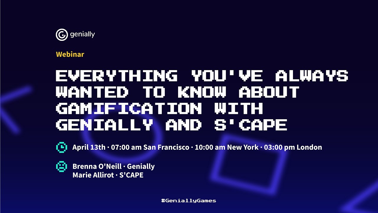 Everything you've always wanted to know about gamification with Genially and S'Cape | Genially
