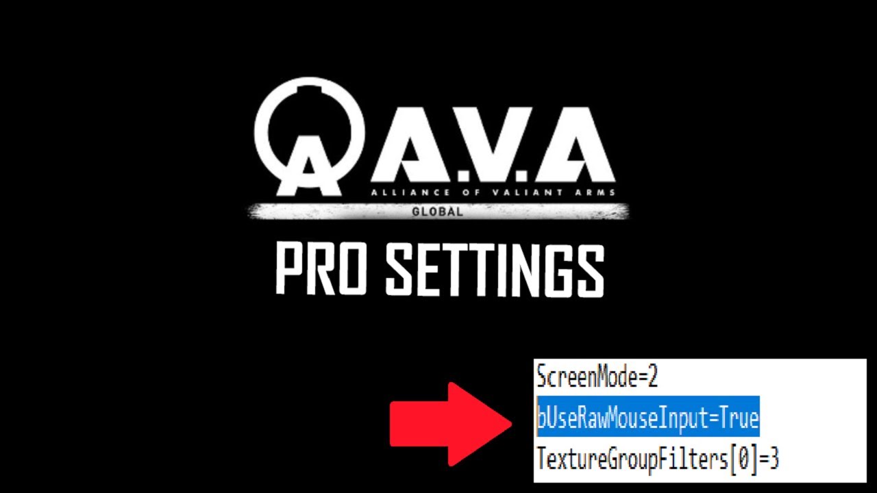 AVA Global - These are the Settings to use