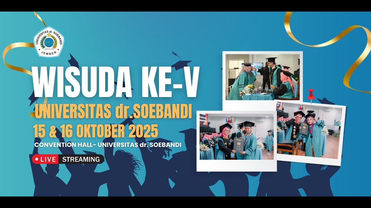 Sidang Terbuka Senat Universitas dr. Soebandi Wisuda ke-V Program Sarjana