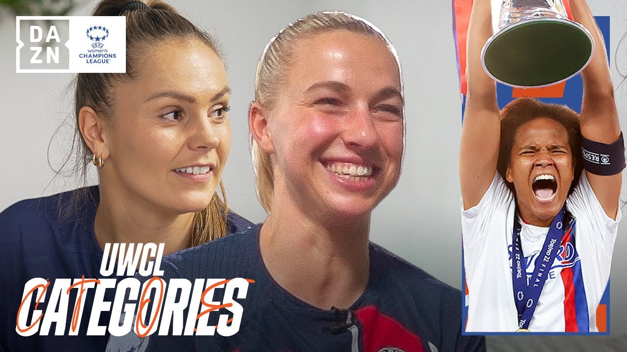 Rock, Paper, Scissors... it's all fun and games with Lieke Martens and Jackie Groenen in Categories!