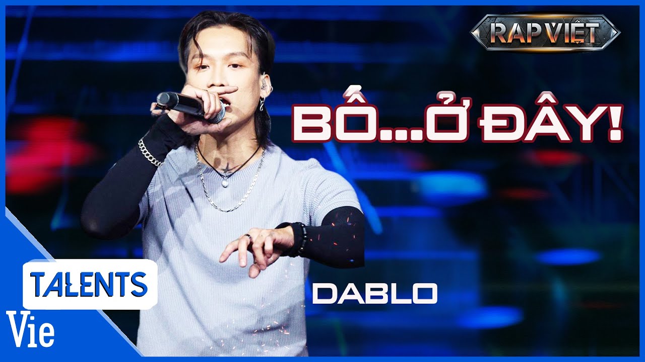 DABLO đầy t&acirc;m sự với BỐ...Ở Đ&Acirc;Y! khiến Karik cay kh&oacute;e mắt | Rap Việt Live Stage
