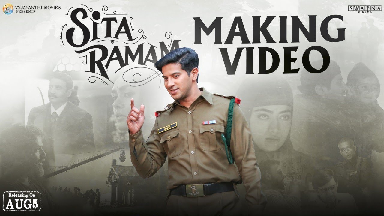 Sita Ramam - Making Video | Dulquer Salmaan | Mrunal Thakur | Rashmika | Sumanth | Hanu Raghavapudi