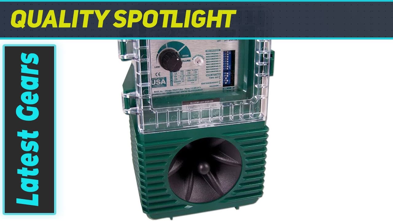 Bird-X BXP-PRO WP: Ultimate Woodpecker Deterrent?