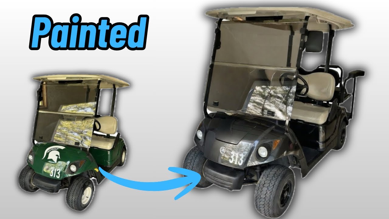How To Paint a Golf Cart